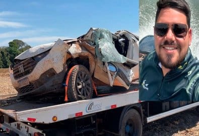 Engenheiro agrônomo morre após carro capotar em rodovia de Mato Grosso