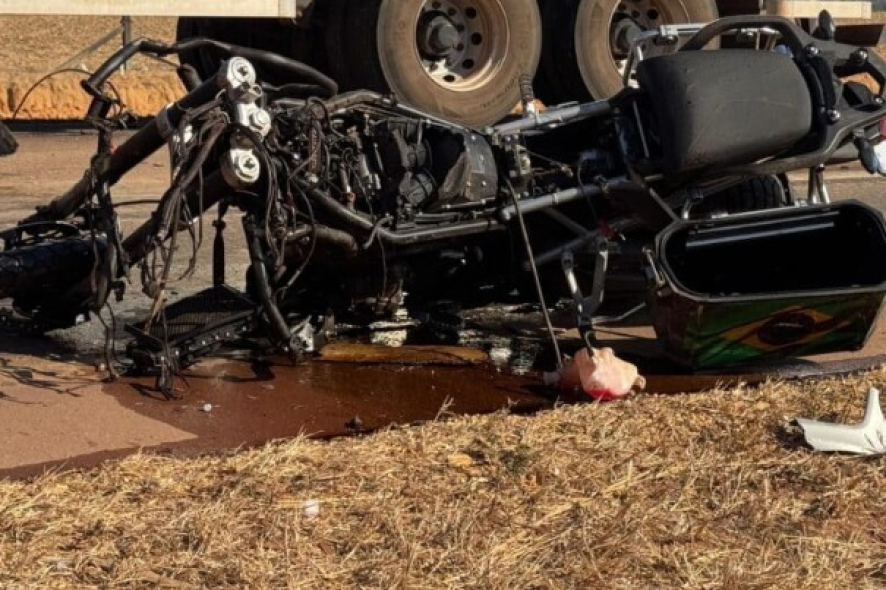 Duas pessoas morrem e quatro ficam feridas em grave acidente na BR-163