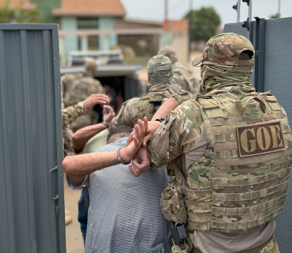 Forças de Segurança prendem quadrilha que assaltou banco em cidade de Mato Grosso