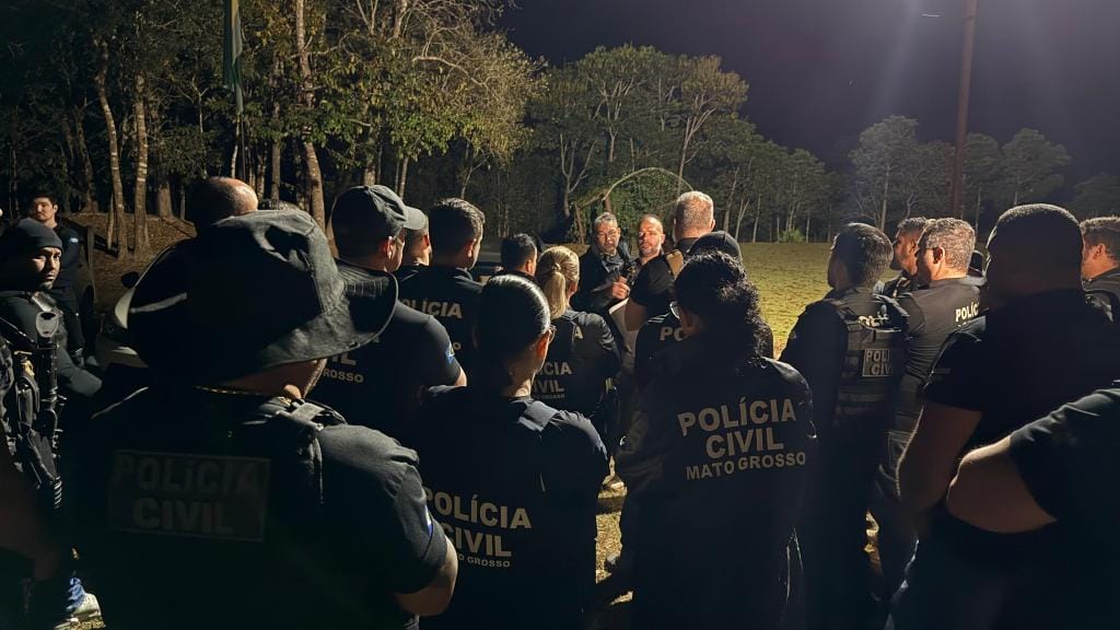 Polícia Civil cumpre 58 mandados contra integrantes de facções em cidade de MT