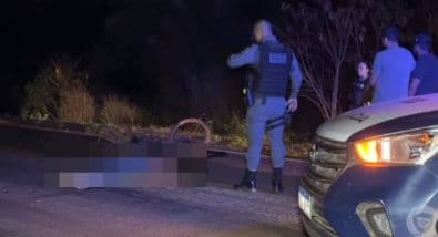 Ciclista morre após colisão com motocicleta em cidade do interior de Mato Grosso