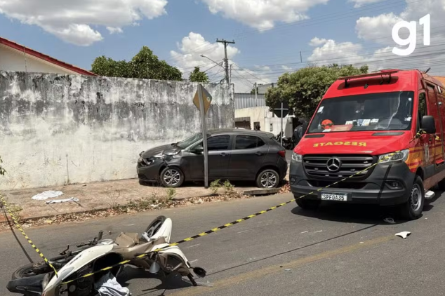 Adolescente de 15 anos morre esmagado entre carro e muro em cidade de Mato Grosso