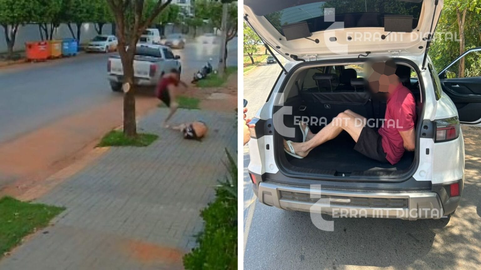 Empresário acusado de espancar ex-mulher no meio da rua é preso pela Polícia Civil