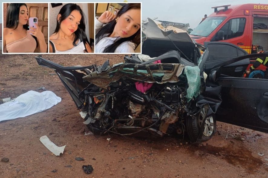 Vítimas de acidente entre Prisma e carreta são identificadas; veja nomes