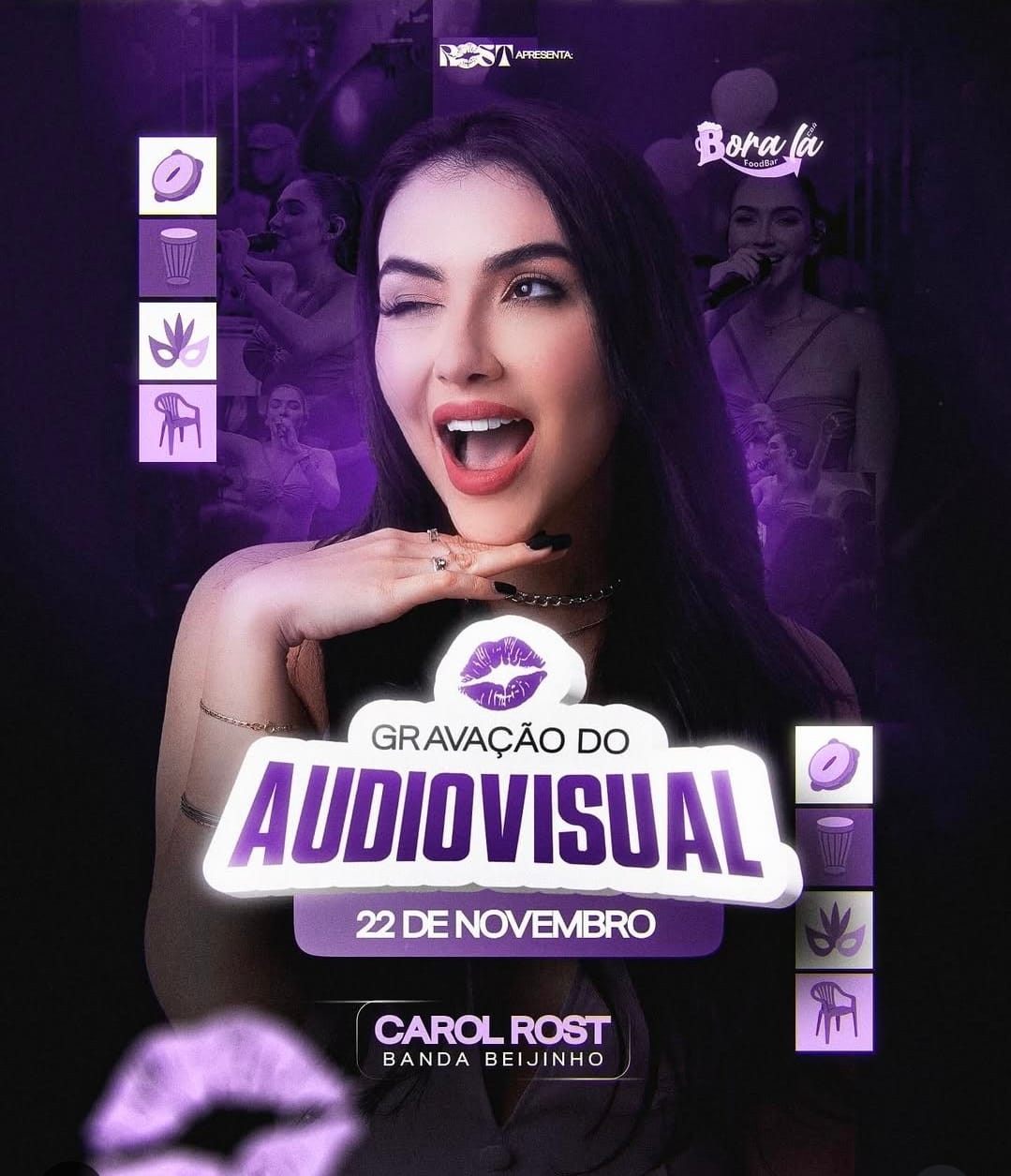 Revelação no mundo da música, Carol Rost mostra todo talento em seu novo audiovisual