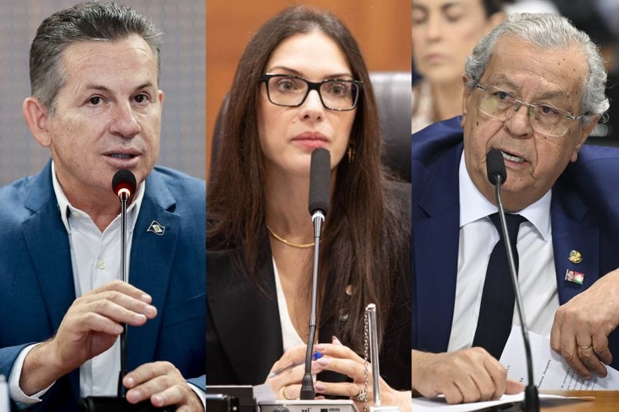 Mauro Mendes tem 51%; Janaina, 31%; e Jayme Campos 14%, aponta pesquisa