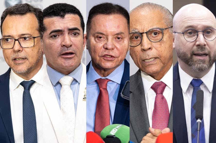 Percent: Lúdio, Elizeu, Botelho, Júlio e Beto lideram corrida à reeleição para Assembleia