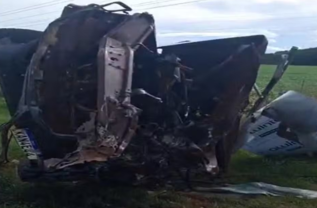 Motorista morre após ser arremessado de caminhonete em acidente em Mato Grosso