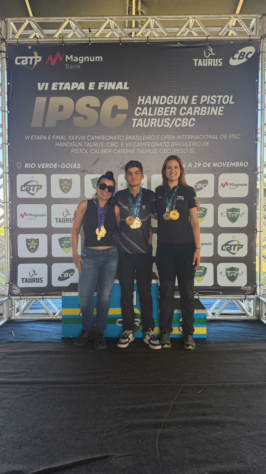 Atletas de MT conquistam pódio na Final do Campeonato Brasileiro de Tiro Prático