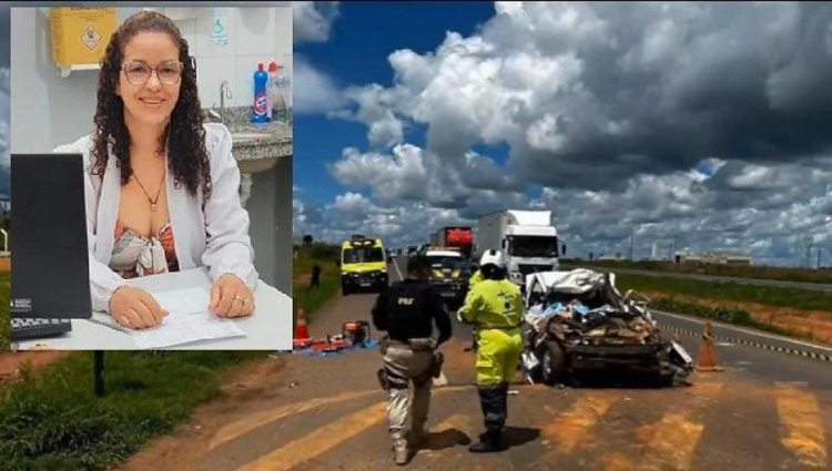 Enfermeira de Várzea Grande e filho de 9 anos morrem em acidente na BR-163