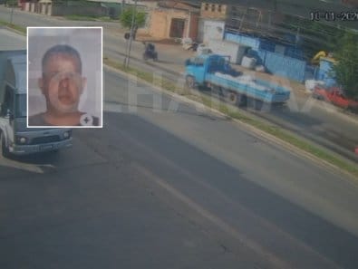Vídeo registra morte de motociclista em acidente com caminhão em VG