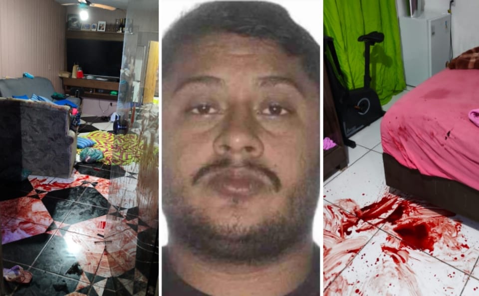 Mulher é esfaqueada pelo companheiro na frente do filho de 13 anos em MT