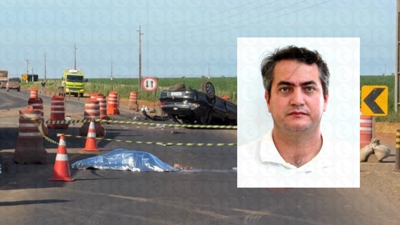 Farmacêutico morre em grave acidente após perder controle do carro em rodovia de Mato Grosso