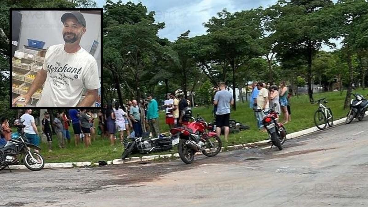 Acidente entre motos mata motociclista de 50 anos e deixa jovem ferido em cidade de MT