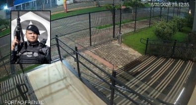 Vídeo registra colisão de motocicleta que resultou na morte de sargento da PM