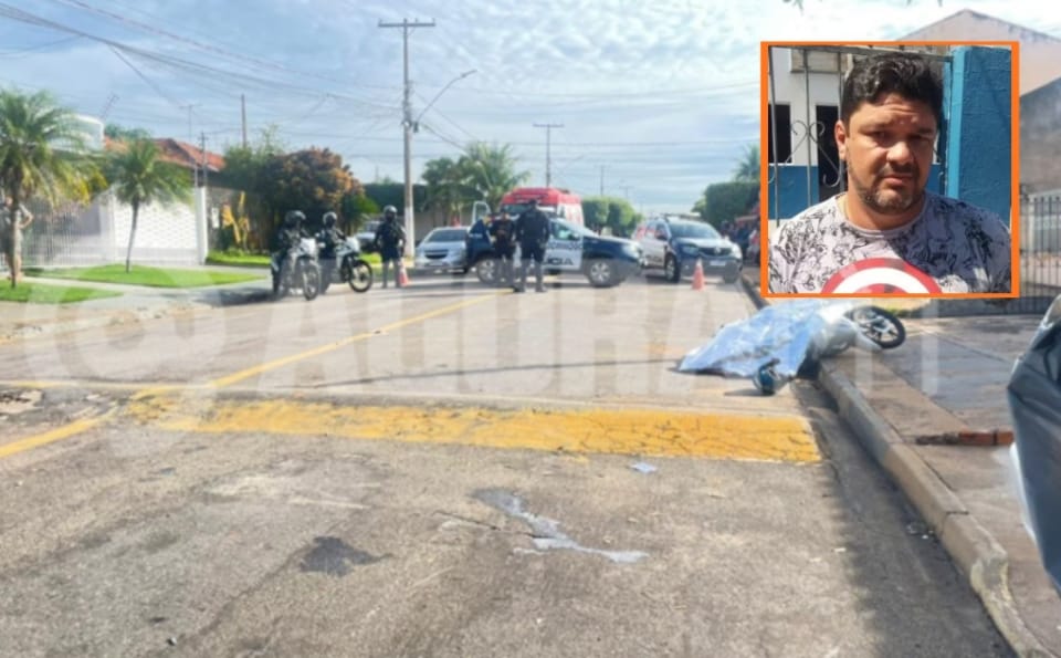 Execução à porta de casa: homem é atingido por mais de 10 tiros por dupla em moto