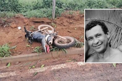 Motociclista morre na hora após colidir com poste em cidade do interior de Mato Grosso