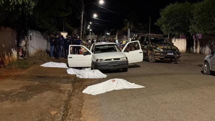 Quatro homens morrem em confronto com a Polícia Militar em cidade do interior de MT