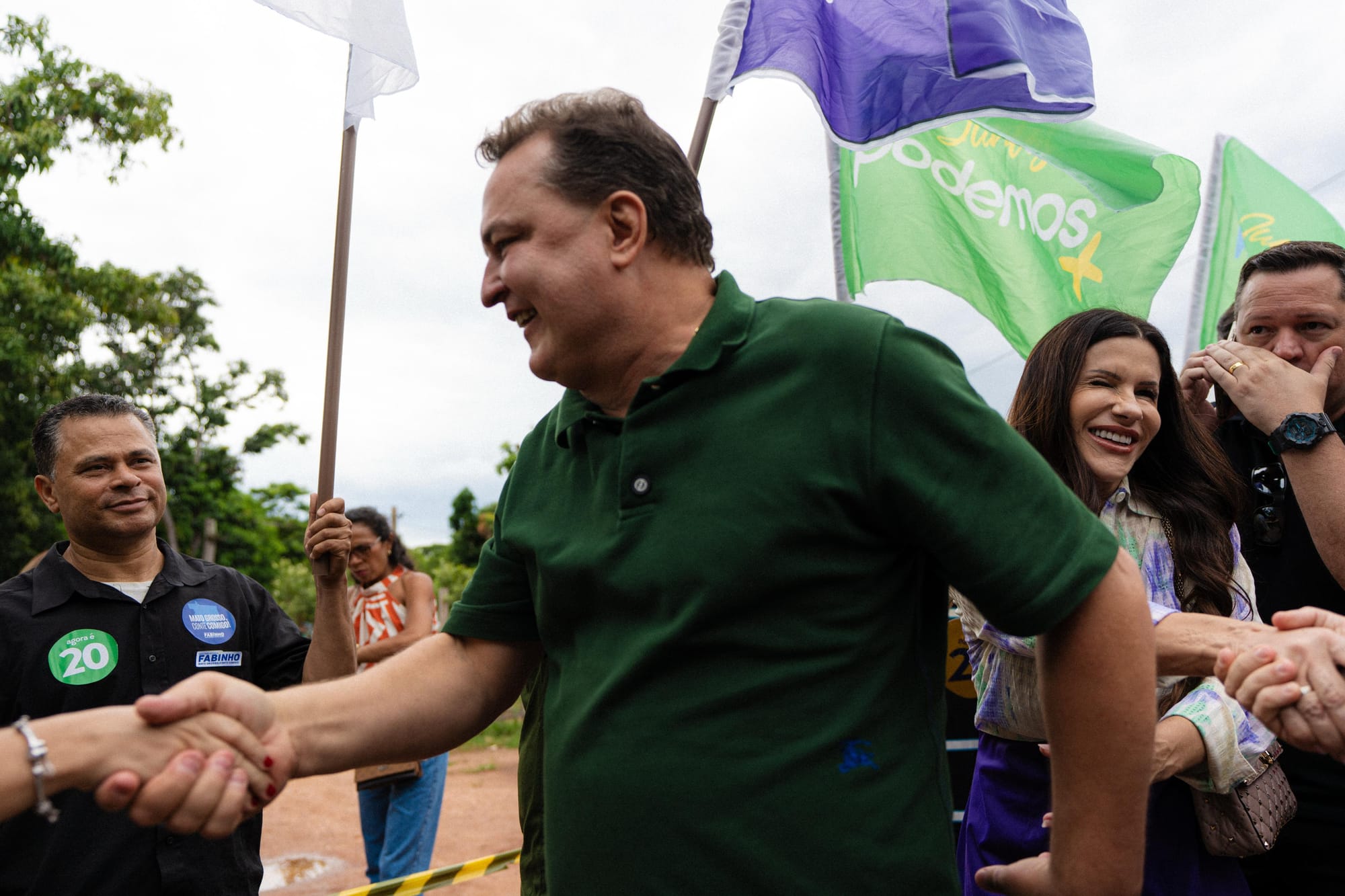 Max Russi se filia ao Podemos e protagoniza ato político que movimenta o cenário de Mato Grosso