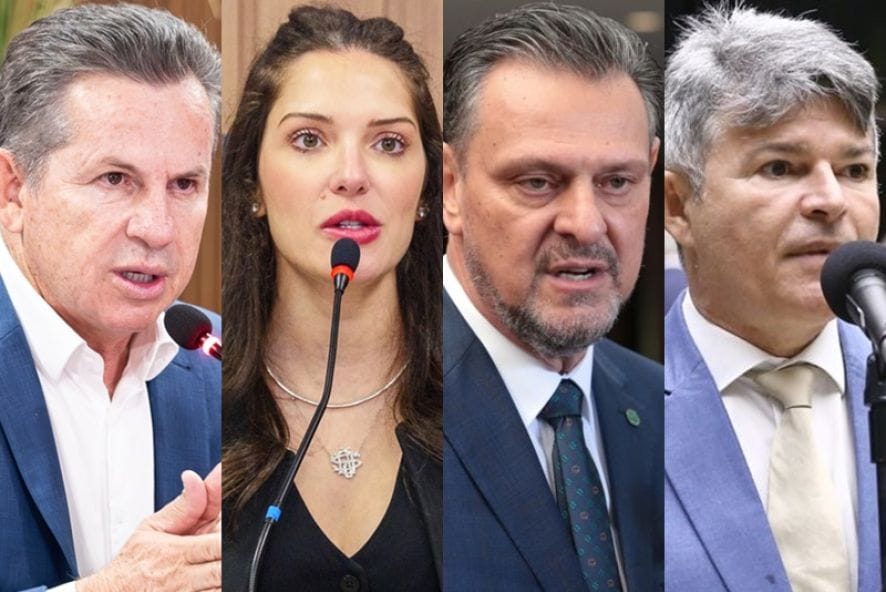 Mauro lidera corrida ao Senado seguido de Janaina, em 2º, e Fávaro, em terceiro