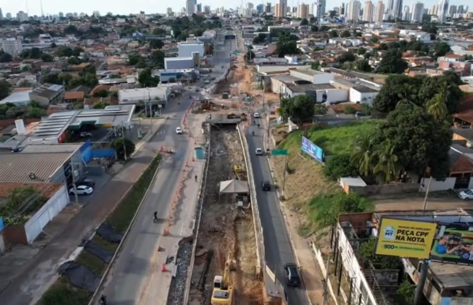 Nova trincheira na Miguel Sutil vai eliminar semáforo e permitir fluxo direto em trecho de Cuiabá