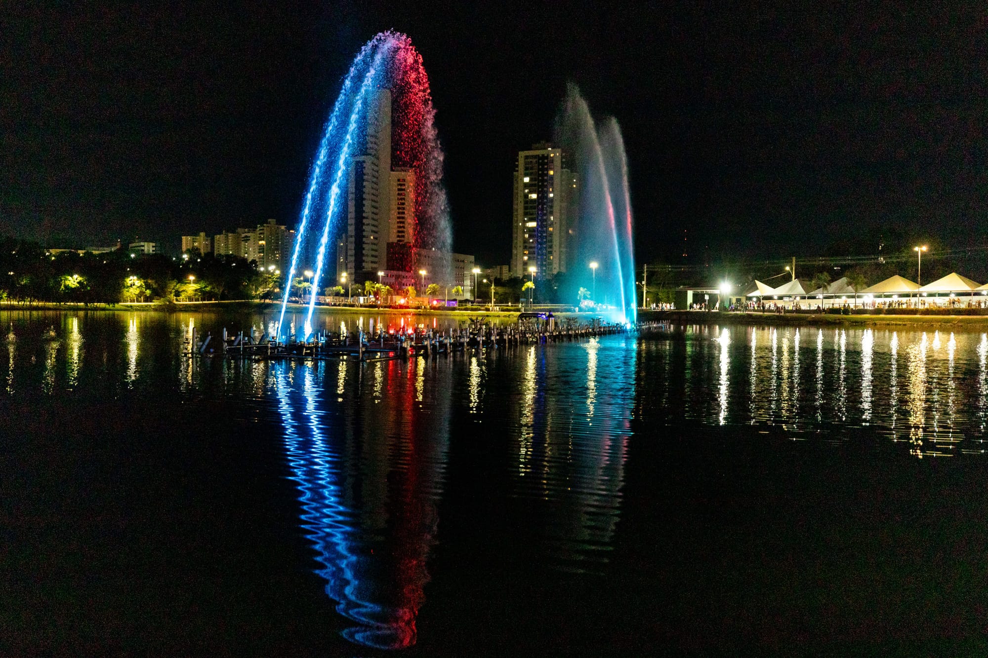 Parque das Águas registra curto-circuito pontual e garante manutenção do Show das Águas