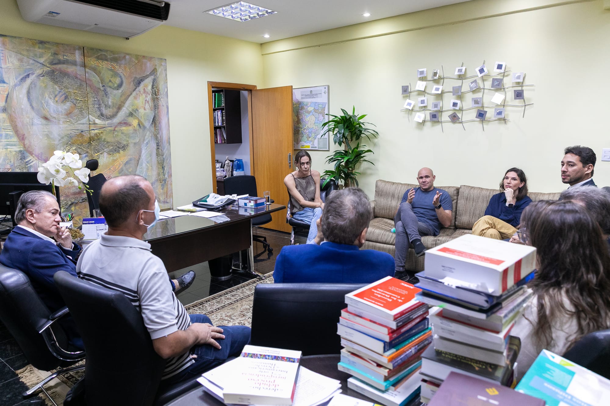 Prefeito e desembargador fortalecem parcerias no acolhimento social