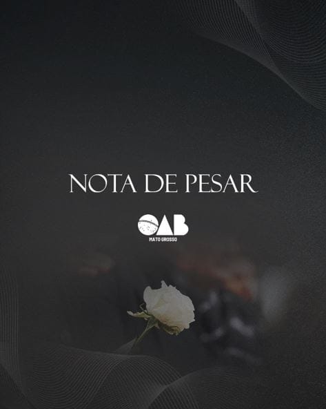 OAB lamenta morte de Henrique, filho de Thaise e Mário Pinto