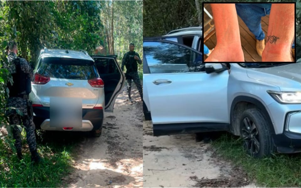 Dupla armada invade casa, faz família refém, dispara tiros e rouba carro