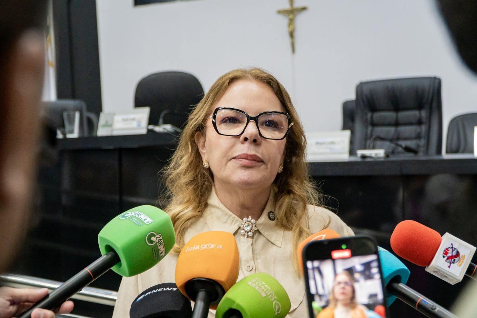 Paula Calil defende diálogo e unidade sobre eleição da Mesa Diretora na Câmara de Cuiabá
