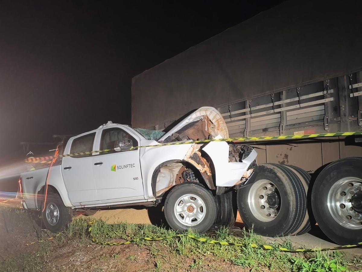 Motorista morre em grave acidente na BR-364 entre Cuiabá e Rondonópolis