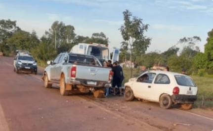 Homem de 60 anos morre e cinco pessoas ficam feridas em colisão na MT-250