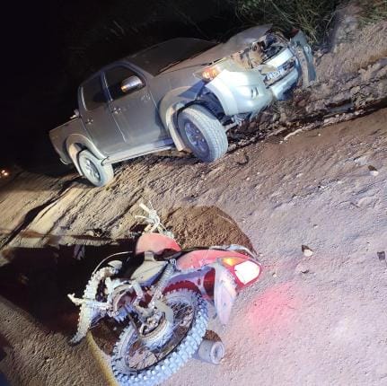 Motociclista morre após colisão frontal com caminhonete em cidade do interior de MT
