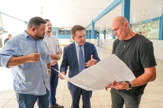 Sérgio Ricardo constata avanço em creche e prefeito de Cuiabá confirma transferência de crianças em até 60 dias