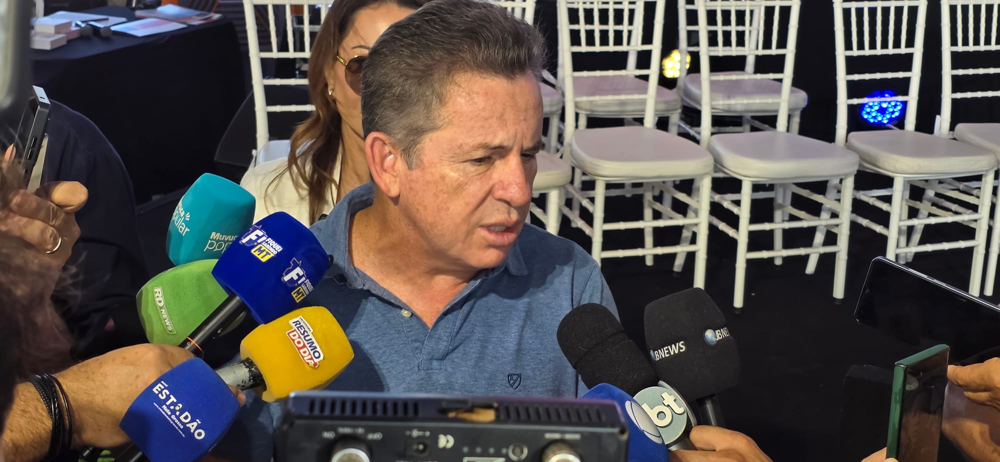 Mauro diz que é forte informação de desistência de Wellington
