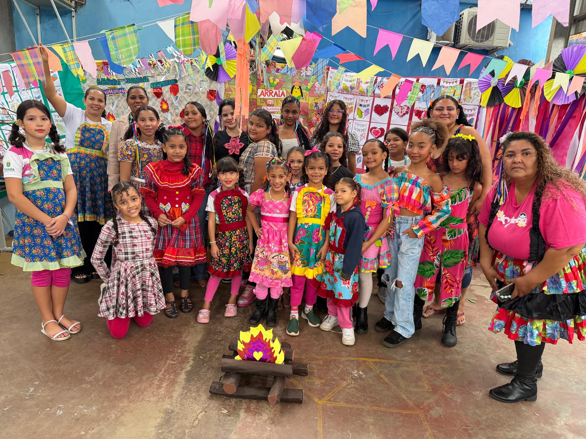 Siminina promove festas juninas e atividades culturais em cinco unidades de Cuiabá