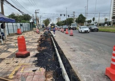 Obras do BRT entram na fase final no entorno do Centro Político