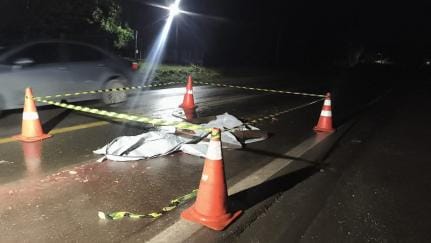 Atropelamento fatal na BR-364 deixa pedestre morto em Jangada