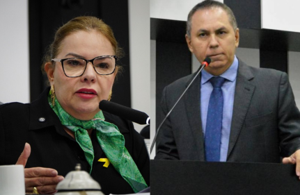 Paula Calil e Dilemário buscam diálogo entre chapas para adiar votação da Mesa Diretora