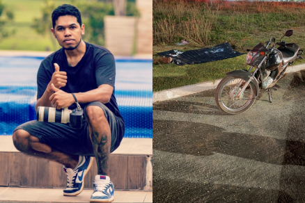 Fotógrafo morre após perder controle de moto e bater em meio-fio em cidade de Mato Grosso