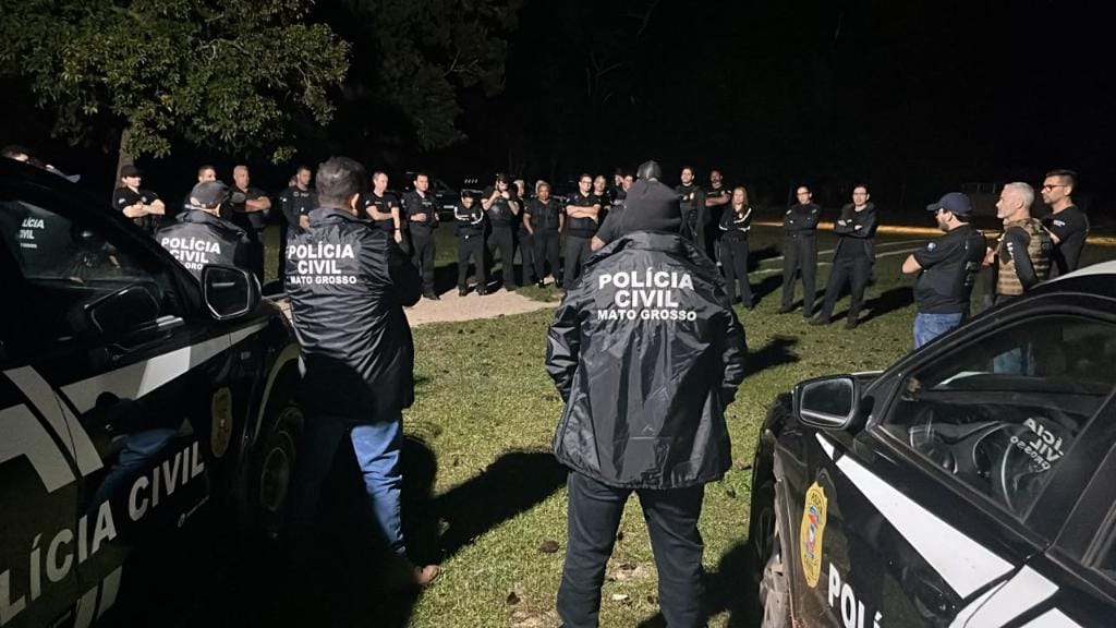 Polícia Civil prende oito em nova operação que mira traficantes em cidade do interior de MT