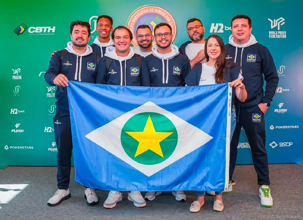 Mato Grosso entra na disputa pelo título do Brasileiro de Poker por Equipes