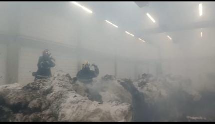 Incêndio em algodoeira destrói fardos de pluma e danifica equipamentos