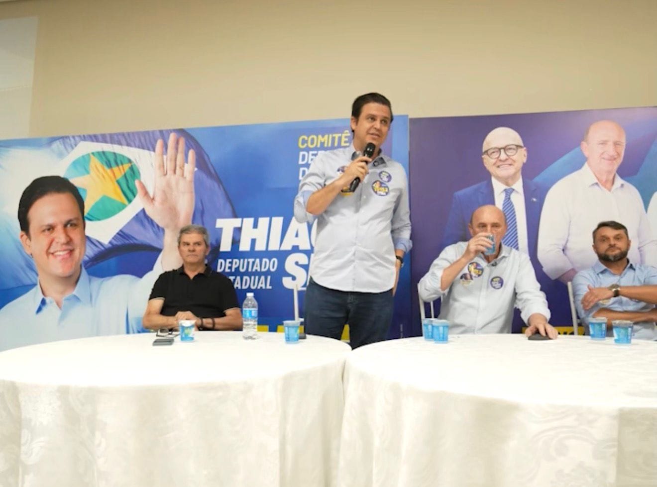 Deputado do MDB ignora aliança com PL e declara apoio a Pivetta ao Governo