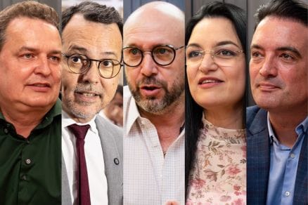 Max lidera corrida; Lúdio, Beto, Samantha e Bortolin aparecem na sequência