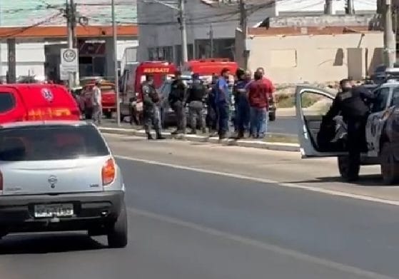 Tiroteio durante tentativa de assalto deixa um morto e três feridos em Várzea Grande