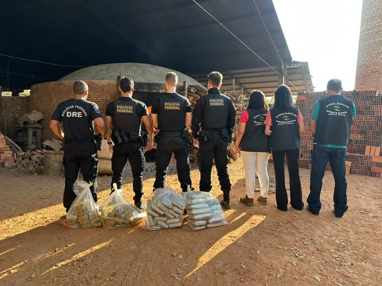 Polícia Federal incinera 60 kg de drogas em cidade do interior de Mato Grosso