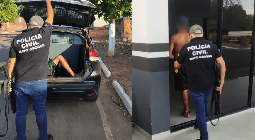 Homem é preso suspeito de matar desafeto com socos e chutes em Mato Grosso