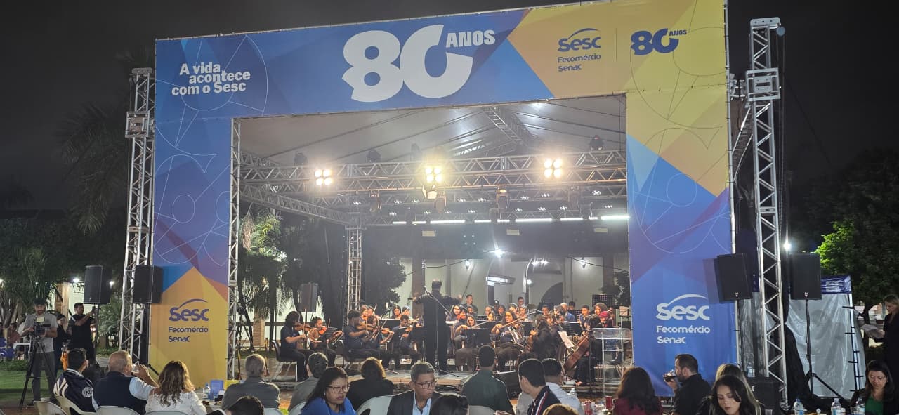 Sesc faz aniversário; Zaeli fala sobre comemoração com muita música no Arsenal; veja vídeo