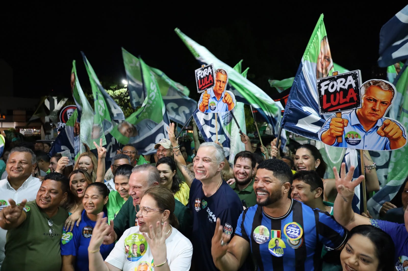 Comitê de Faissal é inaugurado com presença de Wellington Fagundes e Paula Calil